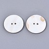 2-Hole Freshwater Shell Buttons X-SHEL-S276-136D-01-2