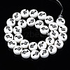 Handmade Porcelain Ceramic Beads Strands PORC-S502-032L-2