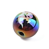 Halloween UV Plating Acrylic Beads OACR-M013-08A-01-2