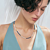 Glass Beaded Adjustable Waist Chains for Women AJEW-TA0005-78A-9