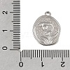 304 Stainless Steel Pendants STAS-K322-26D-P-3