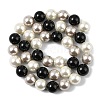 Round Shell Pearl Beads Strands BSHE-XCP0001-15-2