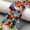 Transparent Electroplate Glass Beads Strands LS-GLAA-F029-2mm-D29-4