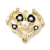 Spray Painted Alloy Pendants LS-PALLOY-D019-11G-02-1