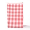 Rectangle with Tartan Pattern Paper Bags CARB-Z001-01B-1