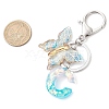 Butterfly Shape Resin & Acrylic Keychain KEYC-JKC01067-03-3