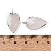 Natural Quartz Crystal Pendants G-G012-13P-06-3