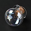 Lucky Bag Shape Glass Cork Bottles Ornament AJEW-A039-02K-3