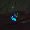 Luminous Glow In The Dark Enamel Dragon Open Cuff Ring LUMI-PW0006-61A-1