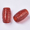 Transparent Acrylic European Beads TACR-T015-032-2