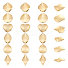 24Pcs 6 Style 304 Stainless Steel Pendants STAS-UN0040-44-1
