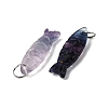 Natural Quartz Crystal Carved Pendants G-G314-01P-10-2