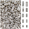 2 Sets Tibetan Styles Alloy Beads FIND-SC0019-62-6