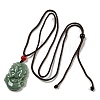 Natural Jadeite Pendant Necklaces G-H306-05-12-2