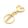 Alloy Swivel Keychain Clasps KEYC-JKC00329-01-4