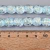 Handmade Foil Glass Beads Strands FOIL-Q002-05H-4