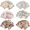 6 Sets 6 Colors Paper Self-Adhesive Lace Stickers DIY-SP0004-94-1