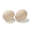 Unfinished Blank Wooden Easter Craft Eggs WOOD-I006-02-3