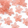 Frosted Acrylic Bead Caps MACR-S371-05A-763-1