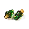 Handmade Lampwork Bumpy Beads LAMP-T022-02A-04-2