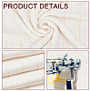 Solid Colored Polyester Cotton Cross Stitch Fabric DIY-WH0060-10-4
