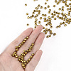 Baking Paint Glass Seed Beads SEED-US0003-4mm-K30-4