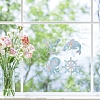 Gorgecraft Waterproof PVC Colored Laser Stained Window Film Adhesive Stickers DIY-WH0256-043-9