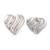 Tarnish Resistant 304 Stainless Steel Stud Earrings EJEW-G395-11P-1