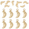 8Pcs Brass Pendants KK-TA0002-75-1