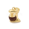 Brass Enamel Charms KK-Q098-31G-A-1