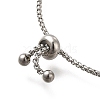 Non-Tarnish 304 Stainless Steel Box Chain Slider Bracelets LS-BJEW-M233-05P-3