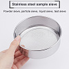 Olycraft 3 Pcs 3 Style 201 Stainless Steel Woven Wire Mesh Sieve DIY-OC0008-17-3