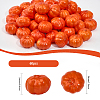 Mini Foam Imitation Pumpkin DJEW-WH0063-36-2