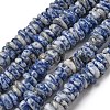 Natural Blue Spot Jasper Beads Strands G-A285-A10-01-2