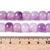 Dyed Natural White Jade Beads Strands G-T138-D03-5