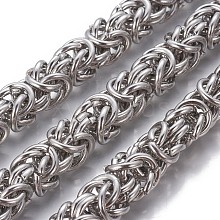304 Stainless Steel Byzantine Chains CHS-P007-07P-03