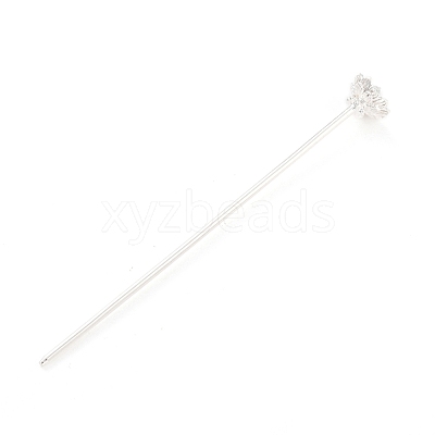 Alloy Hair Stick Findings FIND-O002-02S-1