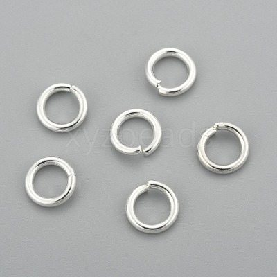 304 Stainless Steel Open Jump Rings STAS-H380-09S-J-1