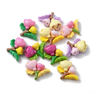 Opaque Resin Decoden Cabochons CRES-P030-C-1
