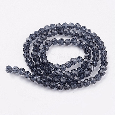 Glass Beads Strands EGLA-J042-4mm-03-1