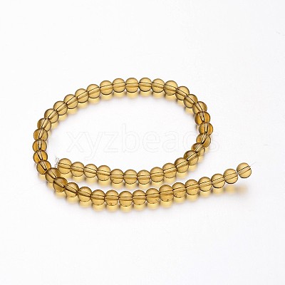 Glass Round Bead Strands GLAA-I028-8mm-15-1