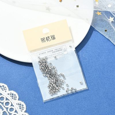 SHEGRACE Brass Round Beads XGRPCU444-290P-1