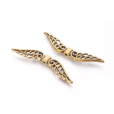 Tibetan Style Alloy Beads TIBEB-LF10808YKG-AG-LF-1