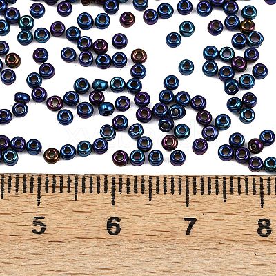 12/0 Grade A Round Glass Seed Beads SEED-Q008-F604-1