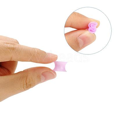 32Pcs 16 Colors Silicone Thin Ear Gauges Flesh Tunnels Plugs FIND-YW0001-16C-1