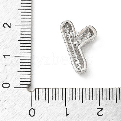Brass Micro Pave Cubic Zirconia Pendants KK-A300-02P-Y-1