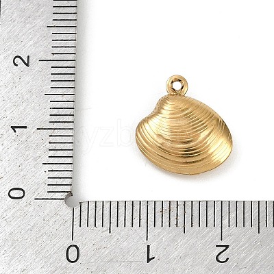 Ocean 304 Stainless Steel Charms STAS-P390-01B-G-1