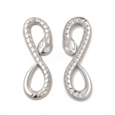 Non-Tarnish 304 Stainless Steel Connector Charms STAS-I671-26P-1