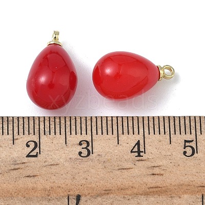 ABS Plastic Pearl Pendants FIND-Z105-02LG-1