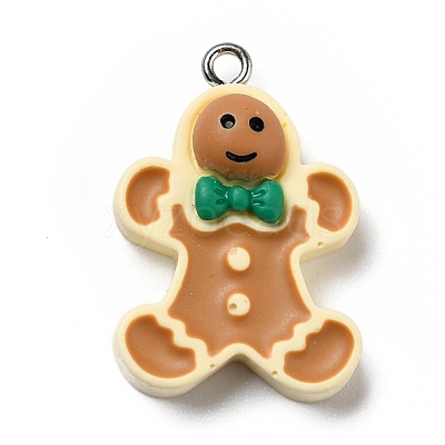 Opaque Resin Pendants RESI-D055-020P-1